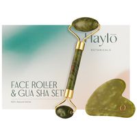 Haylo Botanicals Face Roller & Gua Sha Set - Jade